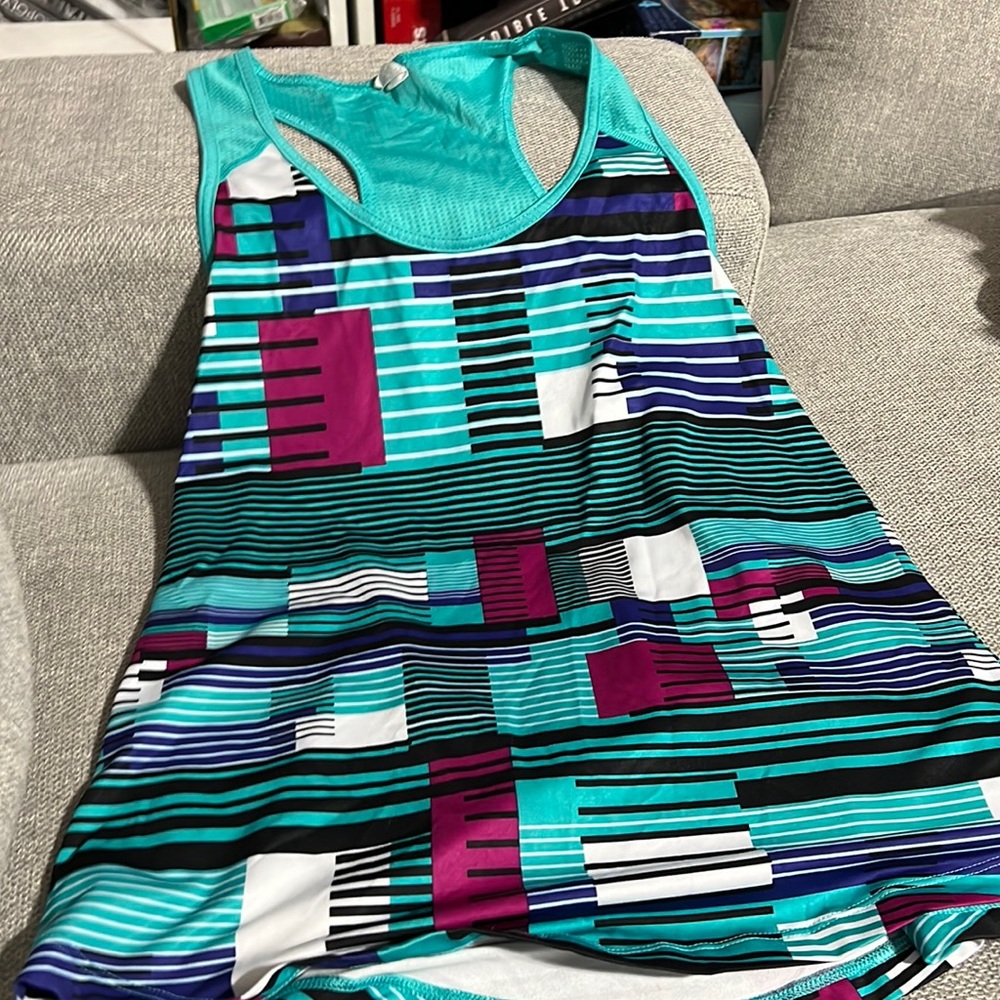Fila Sport Multicolor Razorback Tank Sz M